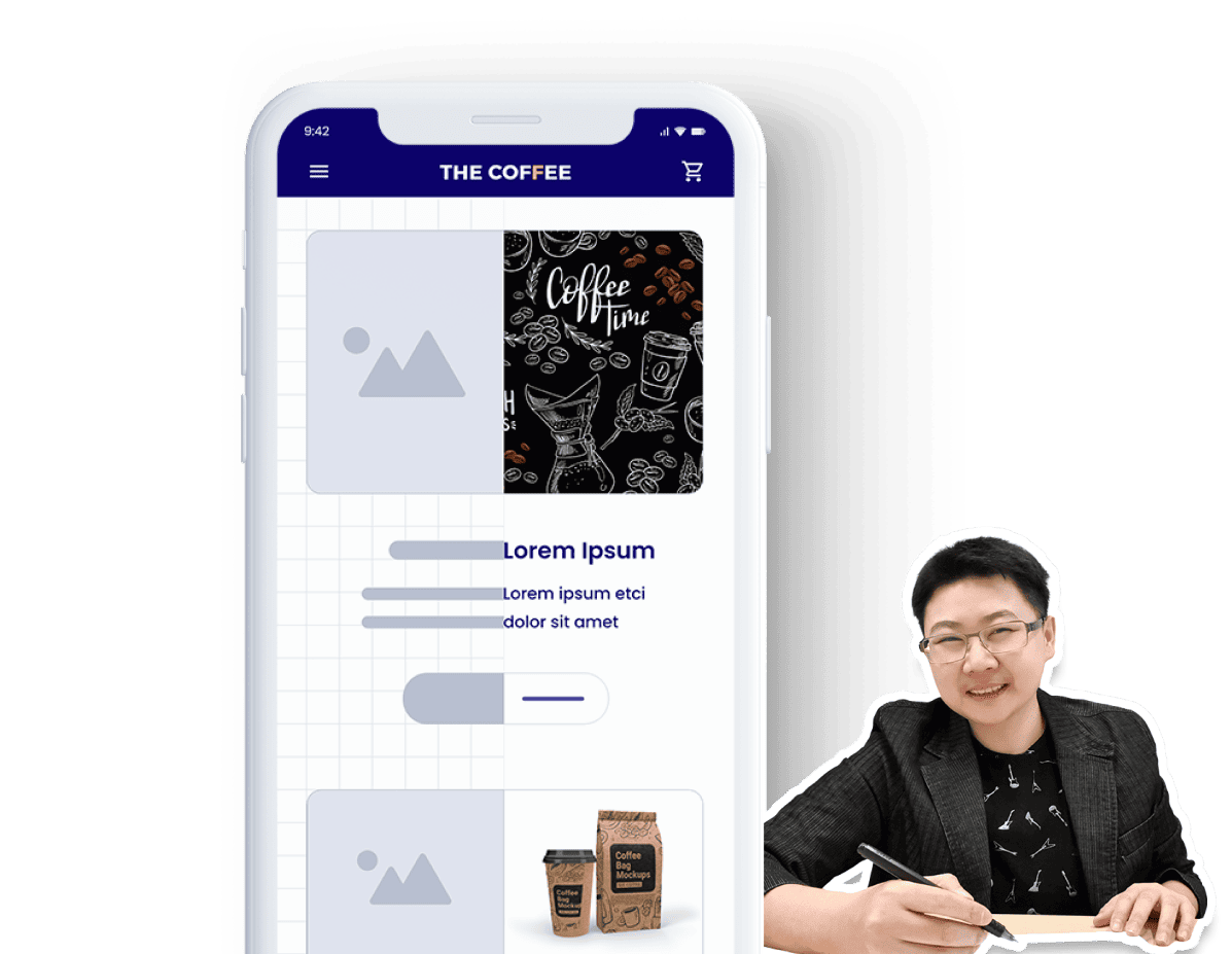uxui design mockup by Yui Kanchita Varitthinanon